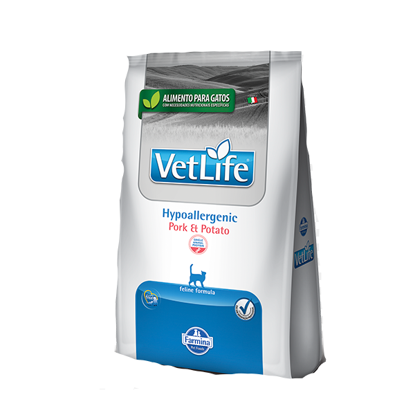 Ração Farmina Vet LIfe Hipoallergenic Pork & Potato - Vet Life Ração Farmina Vet LIfe Hipoallergenic Pork & Potato - Vet Life