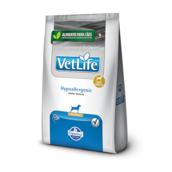 Ração Farmina Vet Life Hypoallergenic Raças Pequenas - Cães Adultos Ração Farmina Vet Life Hypoallergenic Raças Pequenas - Cães Adultos