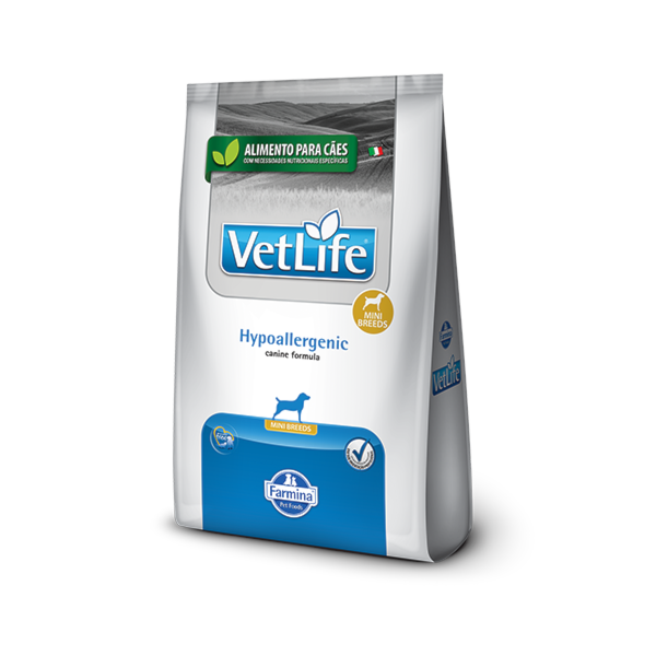 Ração Farmina Vet Life Hypoallergenic Raças Pequenas - Cães Adultos Ração Farmina Vet Life Hypoallergenic Raças Pequenas - Cães Adultos