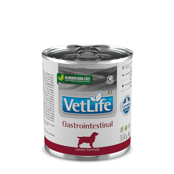 Ração Farmina Vet Life Lata Gastrointestinal - Cães Adultos 300g