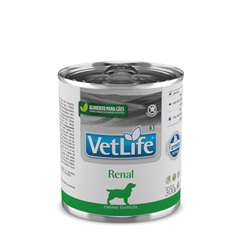 Ração Farmina Vet Life Lata Renal - Cães Adultos 300g Ração Farmina Vet Life Lata Renal - Cães Adultos 300g
