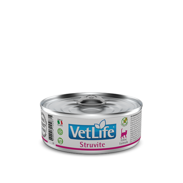 Ração Farmina Vet Life Lata Struvit - Gatos Adultos 85g Ração Farmina Vet Life Lata Struvit - Gatos Adultos 85g