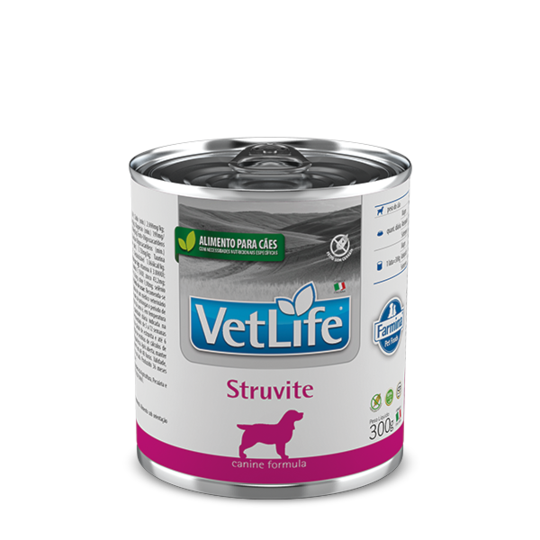 Ração Farmina Vet Life Lata Struvite - Cães Adultos 300g Ração Farmina Vet Life Lata Struvite - Cães Adultos 300g