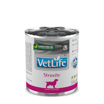 Ração Farmina Vet Life Lata Struvite - Cães Adultos 300g Ração Farmina Vet Life Lata Struvite - Cães Adultos 300g