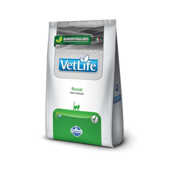 Ração Farmina Vet Life Renal - Gatos Adultos Ração Farmina Vet Life Renal - Gatos Adultos
