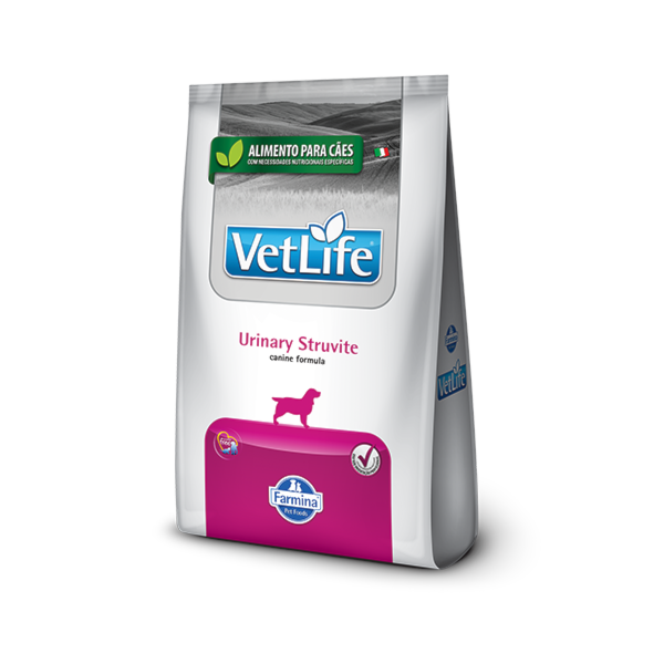 Ração Farmina Vet Life Urinary Struvite Cães Adultos - Vet Life Ração Farmina Vet Life Urinary Struvite Cães Adultos - Vet Life