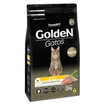 Ração Golden Frango Gatos Adultos - Golden Ração Golden Frango Gatos Adultos - Golden