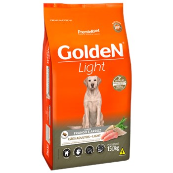 Ração Golden Light Cães Adultos - Golden