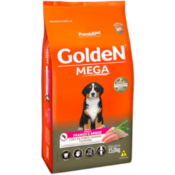Ração Golden Mega Raças Gigantes Cães Filhotes - Golden Ração Golden Mega Raças Gigantes Cães Filhotes - Golden