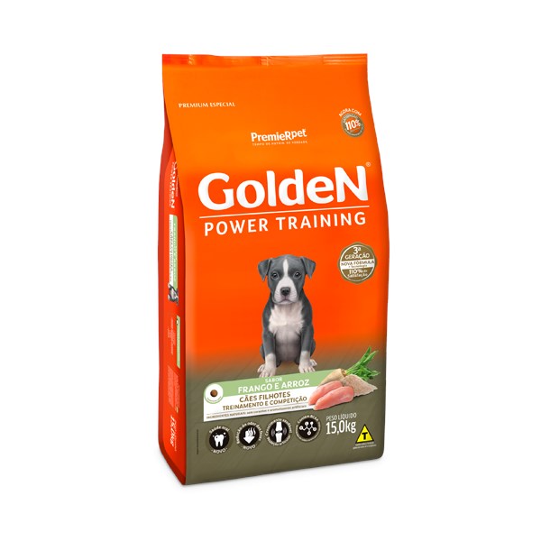 Ração Golden Power Training Cães Filhotes - Golden