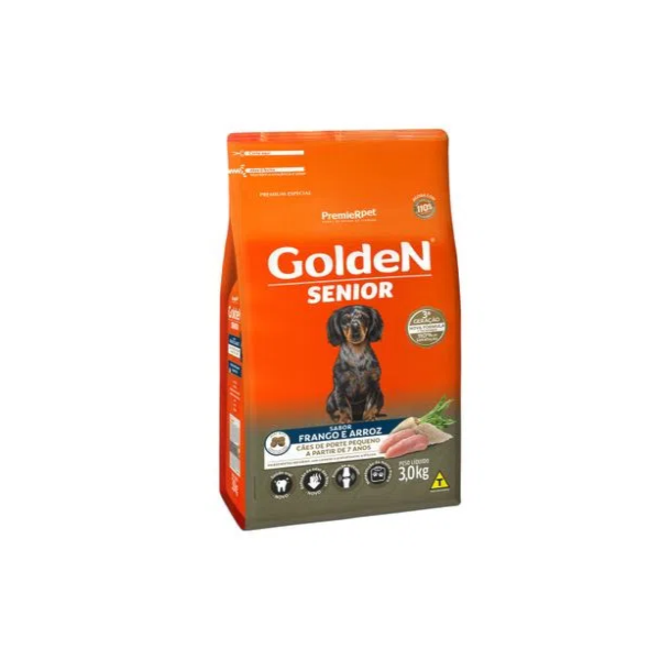 Ração Golden Senior Raças Pequenas Cães Idosos - Golden Ração Golden Senior Raças Pequenas Cães Idosos - Golden
