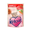 Ração Kelcat Sachê Carne, Ervilha e Cenoura - Gatos Adultos Ração Kelcat Sachê Carne, Ervilha e Cenoura - Gatos Adultos