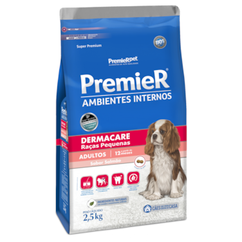 Ração Premier Ambientes Internos Dermacare Cães Adultos - Premier Ração Premier Ambientes Internos Dermacare Cães Adultos - Premier