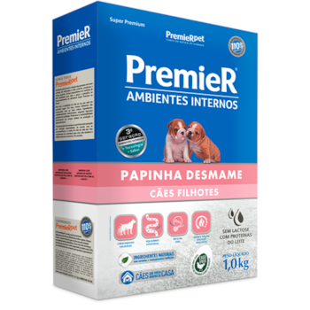 Ração Premier Ambientes Internos Papinha Desmame Cães Filhotes - Premier Ração Premier Ambientes Internos Papinha Desmame Cães Filhotes - Premier