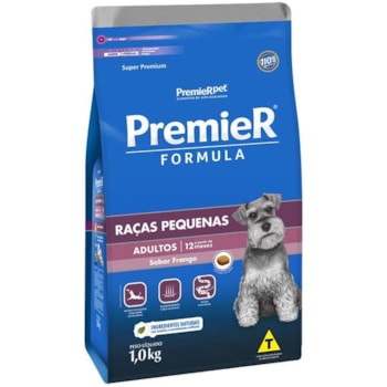 Ração Premier Formula Raças Pequenas Frango Cães Adultos - Premier Ração Premier Formula Raças Pequenas Frango Cães Adultos - Premier