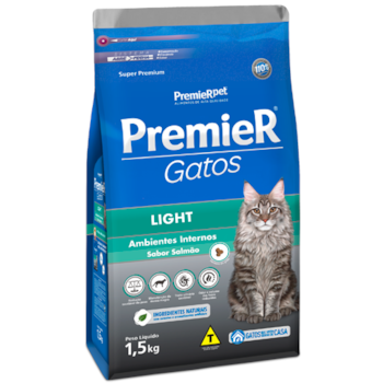 Ração Premier Light Gatos Adultos - Premier Ração Premier Light Gatos Adultos - Premier