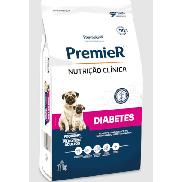 Ração Premier Nutrição Clínica Porte Pequeno Diabetes Cães Adultos - Premier Ração Premier Nutrição Clínica Porte Pequeno Diabetes Cães Adultos - Premier