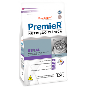 Ração Premier Nutrição Clínica Renal Cães Adultos - Premier Ração Premier Nutrição Clínica Renal Cães Adultos - Premier