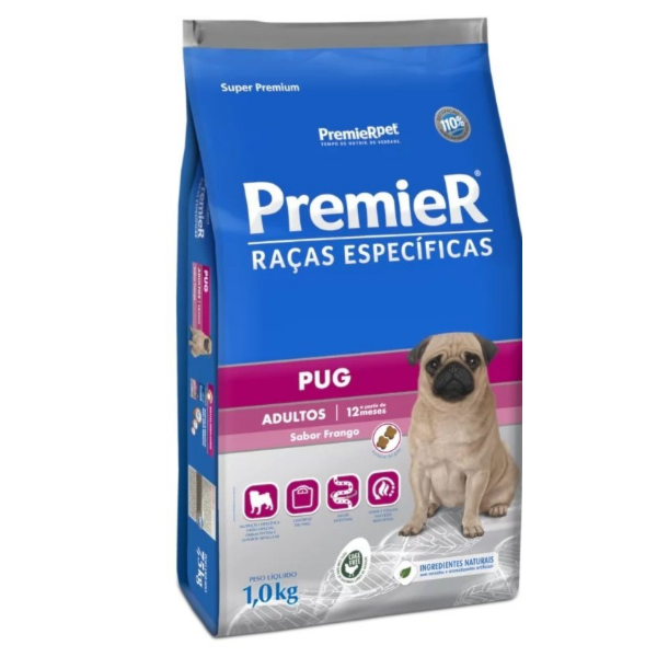 Ração Premier Para Cães Pug Adulto - Premier Ração Premier Para Cães Pug Adulto - Premier