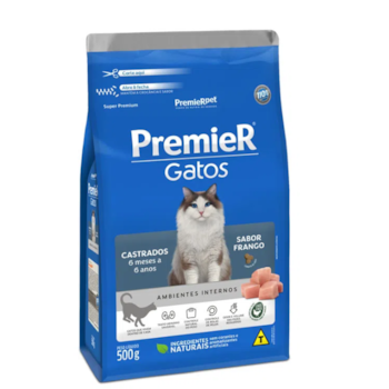 Ração Premier Para Gatos Castrados Frango (6meses a 6anos) - Premier Ração Premier Para Gatos Castrados Frango (6meses a 6anos) - Premier