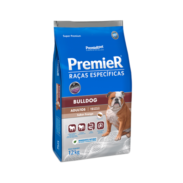 Ração Premier Raças Específicas Bulldog Adultos - Premier Ração Premier Raças Específicas Bulldog Adultos - Premier