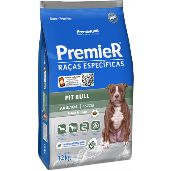 Ração Premier Raças Específicas Pit Bull Adultos - Premier - Águia ...