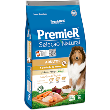 Ração Premier Seleção Natural Frango Cães Adultos - Premier Ração Premier Seleção Natural Frango Cães Adultos - Premier