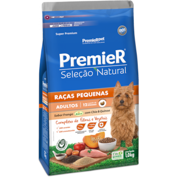 Ração Premier Seleção Natural Raça Pequenas Chia e Quinoa Cães Adultos - Premier Ração Premier Seleção Natural Raça Pequenas Chia e Quinoa Cães Adultos - Premier