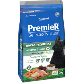 Ração Premier Seleção Natural Raças Pequenas Frango Cães Adultos - Premier Ração Premier Seleção Natural Raças Pequenas Frango Cães Adultos - Premier