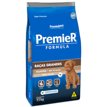 Ração Premiere Formula Raças Grandes Frango Cães Filhotes - Premier Ração Premiere Formula Raças Grandes Frango Cães Filhotes - Premier