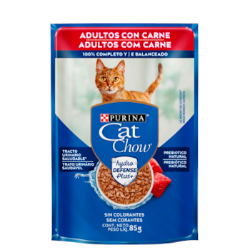 Ração Purina Cat Chow Sachê Carne ao Molho - Gatos Adultos Ração Purina Cat Chow Sachê Carne ao Molho - Gatos Adultos