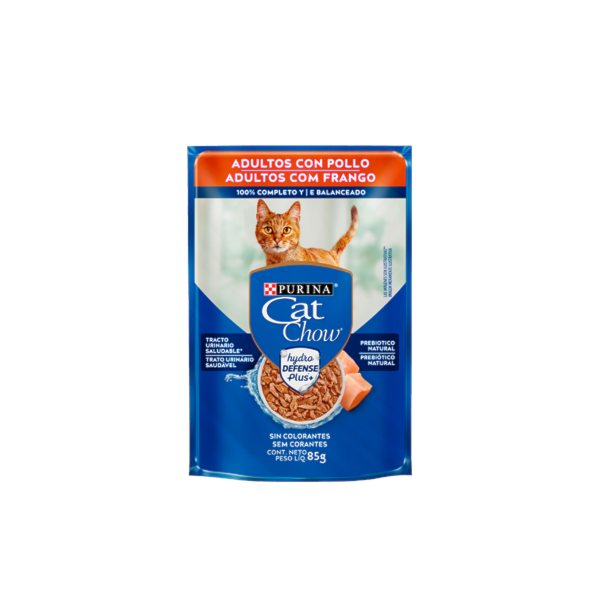 Ração Purina Cat Chow Sachê Frango ao Molho - Gatos Adultos Ração Purina Cat Chow Sachê Frango ao Molho - Gatos Adultos