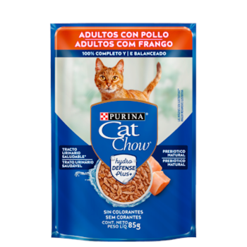 Ração Purina Cat Chow Sachê Frango ao Molho - Gatos Adultos Ração Purina Cat Chow Sachê Frango ao Molho - Gatos Adultos