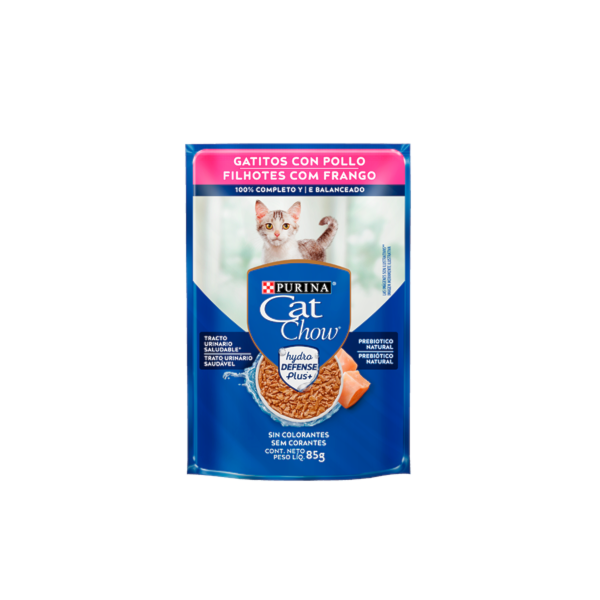 Ração Purina Cat Chow Sachê Frango ao Molho - Gatos Filhotes Ração Purina Cat Chow Sachê Frango ao Molho - Gatos Filhotes