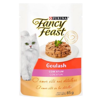 Ração Purina Fancy Feast Goulash Com Atum - Gatos Adultos Ração Purina Fancy Feast Goulash Com Atum - Gatos Adultos