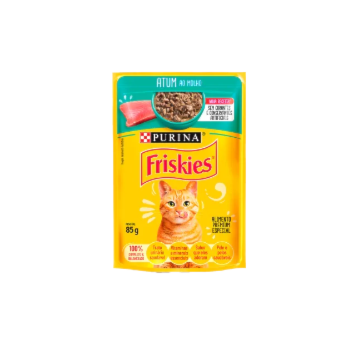 Ração Purina Friskies Sachê Atum ao Molho - Gatos Adultos Ração Purina Friskies Sachê Atum ao Molho - Gatos Adultos