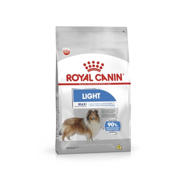 Ração Royal Canin Maxi Light para Cães Adultos ou Idosos de Porte Grande - Obesidade - 10,1 Kg