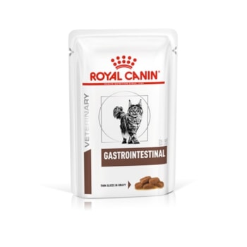 Ração Royal Canin Veterinary Diet Sachê Gastro Intestinal Gatos Adultos 85g - Royal Canin Ração Royal Canin Veterinary Diet Sachê Gastro Intestinal Gatos Adultos 85g - Royal Canin