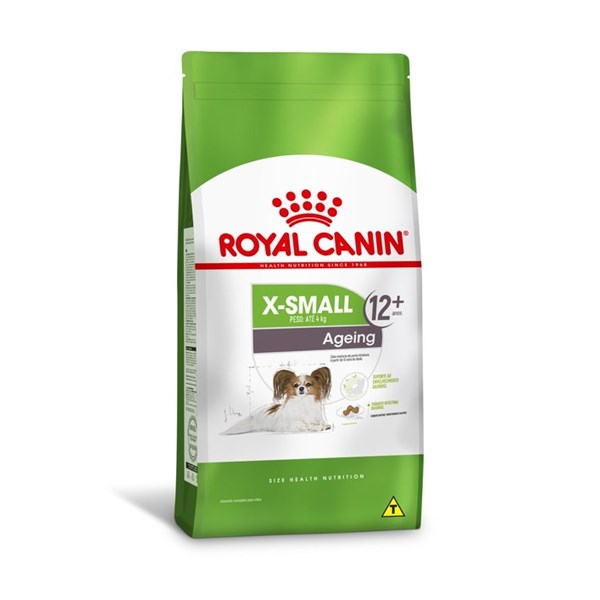 Ração Royal Canin X-Small Ageing 12+ - Cães Idosos