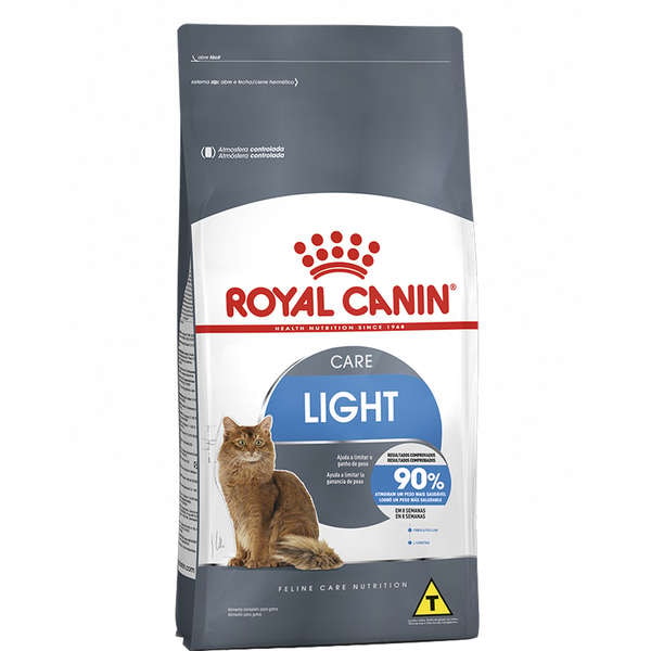 Ração Seca Royal Canin Light para Gatos Adultos