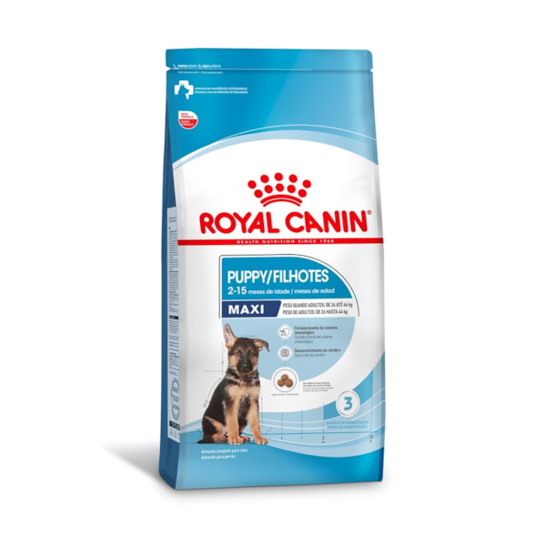Ração Seca Royal Canin Maxi Puppy para Cães Filhotes de Porte Grande - 4 Kg Ração Seca Royal Canin Maxi Puppy para Cães Filhotes de Porte Grande - 4 Kg