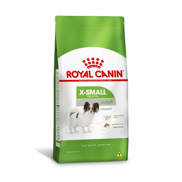 Ração Seca Royal Canin X-Small para Cães Adultos de Porte Mini - 1 Kg