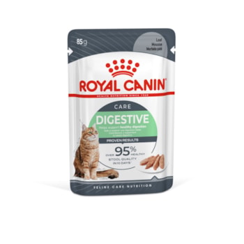 Ração Úmida Royal Canin Sachê Patê Cuidado Digestivo para Gatos Adultos - 85 g