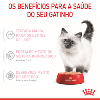 Ração Úmida Royal Canin Sachê Patê Filhotes Kitten para Gatos Filhotes de até 12 meses - 85 g Ração Úmida Royal Canin Sachê Patê Filhotes Kitten para Gatos Filhotes de até 12 meses - 85 g
