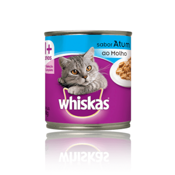 Ração Whiskas Lata Atum ao Molho - Gatos Adultos Ração Whiskas Lata Atum ao Molho - Gatos Adultos