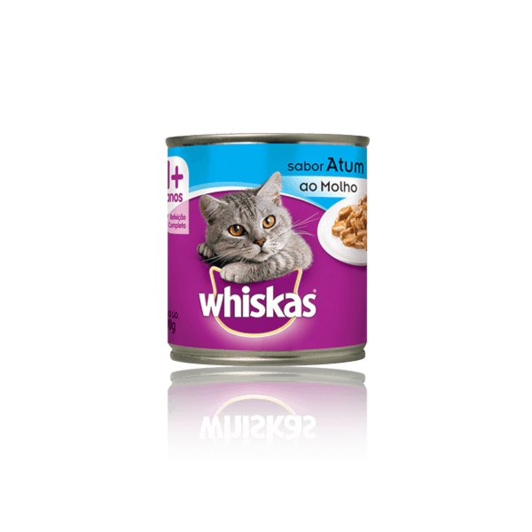 Ração Whiskas Lata Atum ao Molho - Gatos Adultos Ração Whiskas Lata Atum ao Molho - Gatos Adultos