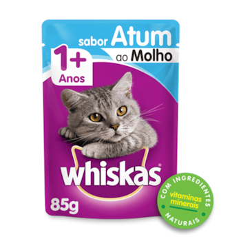 Ração Whiskas Sachê Atum ao Molho - Gatos Adultos Ração Whiskas Sachê Atum ao Molho - Gatos Adultos