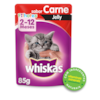 Ração Whiskas Sachê Carne Jelly - Gatos Filhotes Ração Whiskas Sachê Carne Jelly - Gatos Filhotes