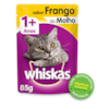 Ração Whiskas Sachê Frango ao Molho - Gatos Adultos Ração Whiskas Sachê Frango ao Molho - Gatos Adultos