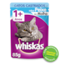 Ração Whiskas Sachê Peixe ao Molho - Gatos Adultos Castrados Ração Whiskas Sachê Peixe ao Molho - Gatos Adultos Castrados